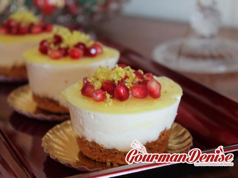 Si vous voulez découvrir une version sans cuisson, j'ai 3 recettes sur mon blog : Cheesecake Au Citron Vert Pour Un Dessert De Noel Leger