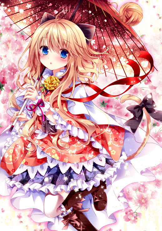 トップ100 かわいい 着物 ドレス イラスト アニメ画像