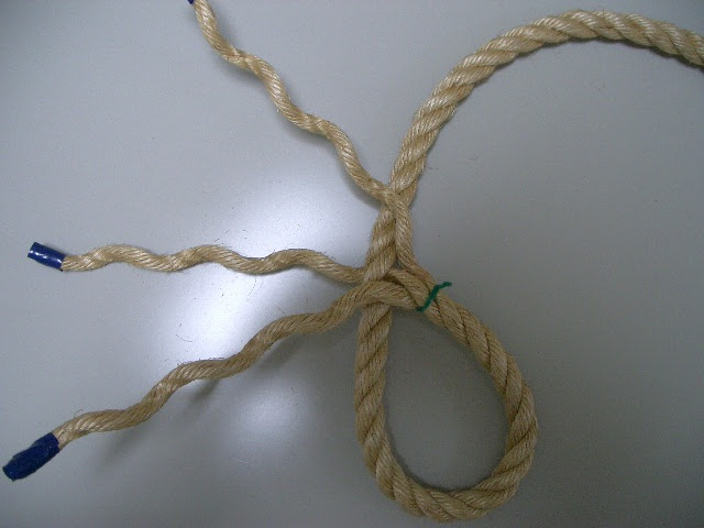 ロープ編み方 ロープ編み方 エンドレス