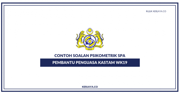 Contoh Soalan Psikometrik 2019 - Tersoal l