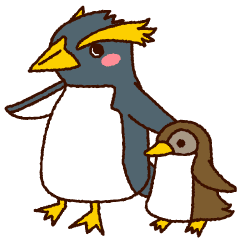 動物の画像について 50 素晴らしいかっこいい イワトビペンギン イラスト