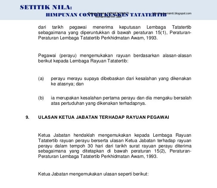 Contoh Surat Rasmi Amaran Kepada Pekerja - Surat NN