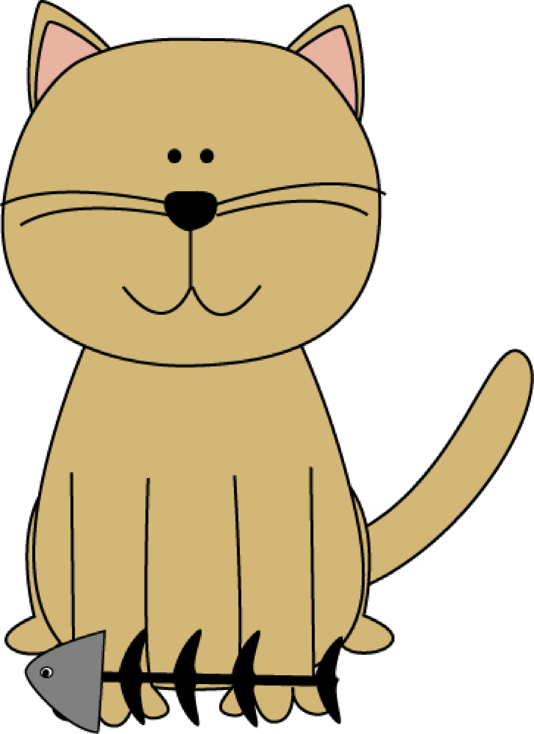 Cat Fish Bone Clipart Cliparts Of Cat Fish Bone Free Download Wmf Eps Emf Svg Png Gif Formats