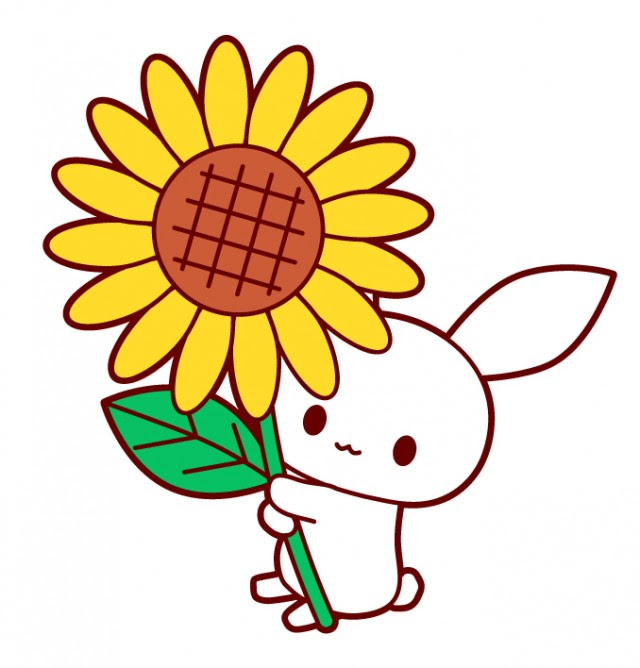 トップ100向日葵 イラスト 簡単 ただのディズニー画像
