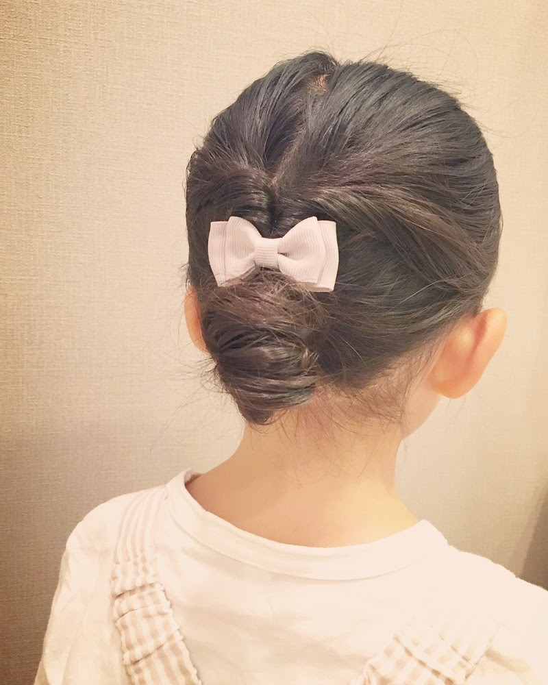 Udhyu 子供 髪型 結び方 簡単