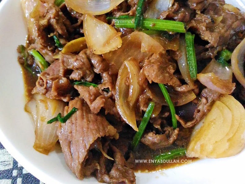 Daging Halia Kicap  EnyAbdullah.Com