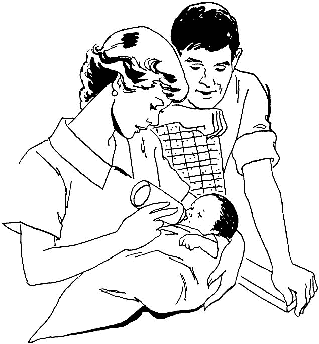Baby (2) is vijfhonderdzesennegentig keer bekeken. Kids N Fun Kleurplaat Baby Baby Krijgt De Fles