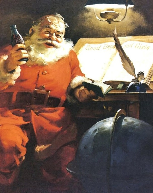 sundblom santa 1951