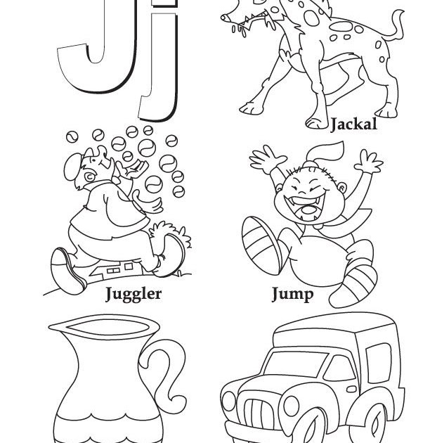 Download 39 pdf LETTER J COLORING BOOK PRINTABLE and DOCX DOWNLOAD ZIP - * ColoringBook