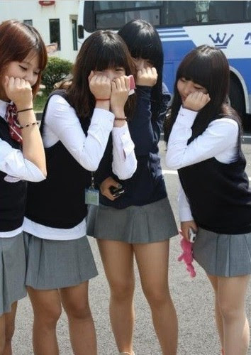 Lebih Seksi Mana Seragam Cewek SMA Jepang  atau Korea 