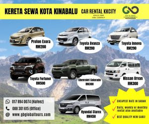 Maybe you would like to learn more about one of these? Kereta Sewa Di Kota Kinabalu Gb Global Rent A Car Tours Sdn Bhd