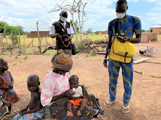  Seasonal malaria chemoprevention (SMC) campaign in northern Benin, July 2020.