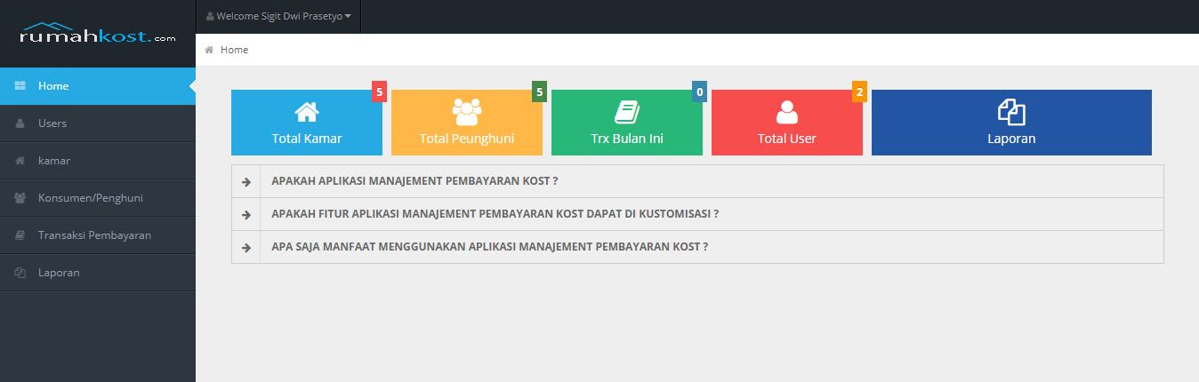 Pembukuan Rumah Kost - Situs Properti Indonesia
