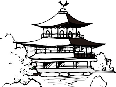 修学旅行 京都 イラスト 白黒 の最高のコレクション スーパーイラストコレクション