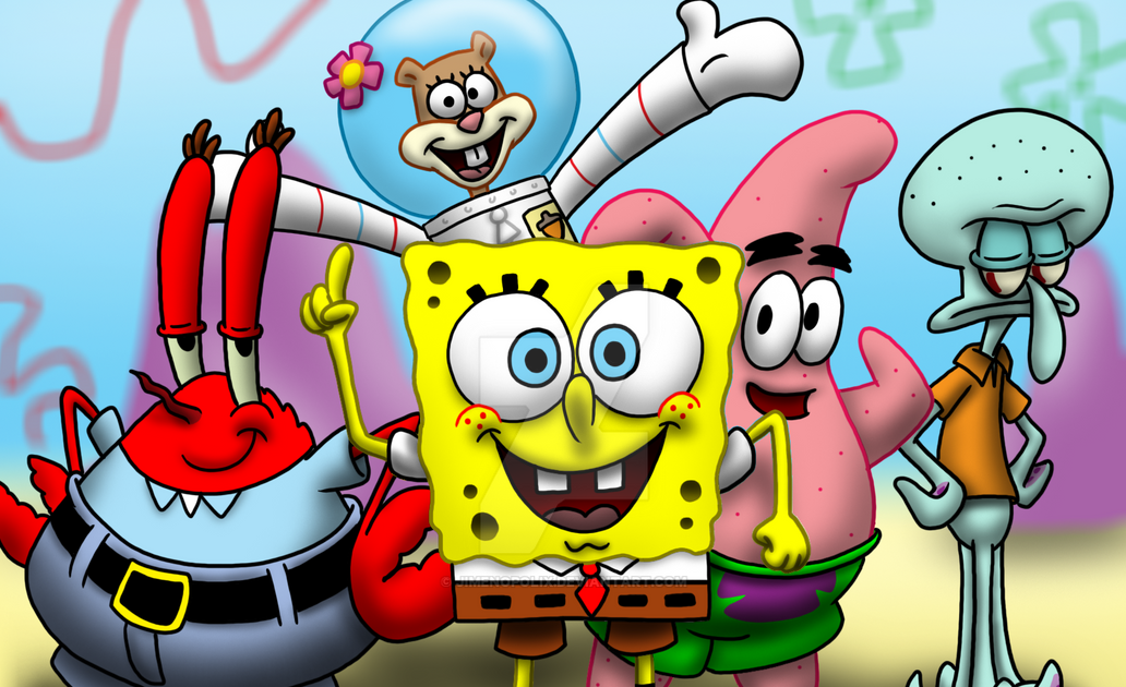 28 Terbaru Gambar  Spongebob  Squarepants Fan Art