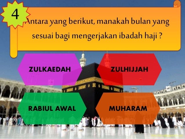 Contoh Soalan Kuiz Awal Muharram - Tersoal m