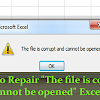 Cara Mengatasi File Excel Corrupt And Cannot Be Opened - Cara Mengatasi Microsoft Excel Cannot Open Or Save Any More Documents Because There Is Not Enough Available Memory Bacolah Com - To try and fix it, use the open and repair command in the open dialog box, and select extract data.