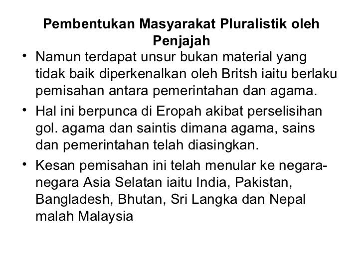Contoh Asimilasi Kaum Di Malaysia - Contoh SR