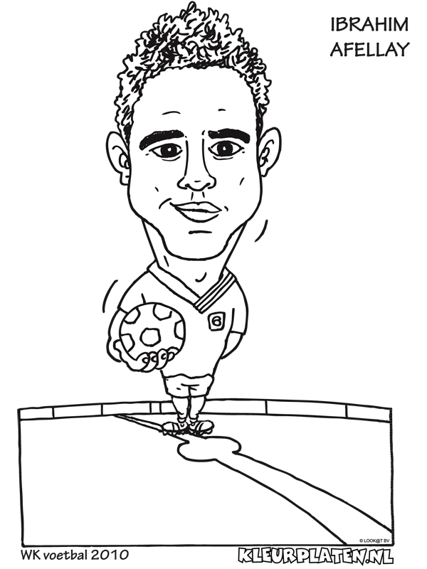 Check spelling or type a new query. Kleurplaat Ibrahim Afellay Nederlands Elftal Kleurplaten Nl