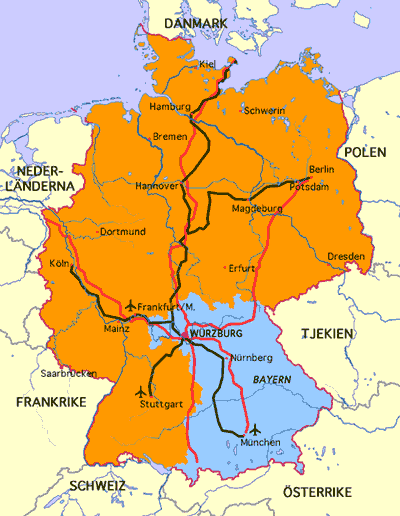 wurzburg karta Wurzburg Karta Karta wurzburg karta