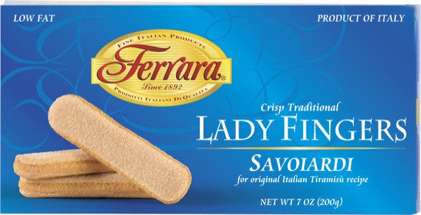 I grew up on savoiardi biscuits and they are undoubtedly my favourite thing to dunk in coffee. Ferrara Savoiardi Lady Fingers 7 Oz Shop Cento