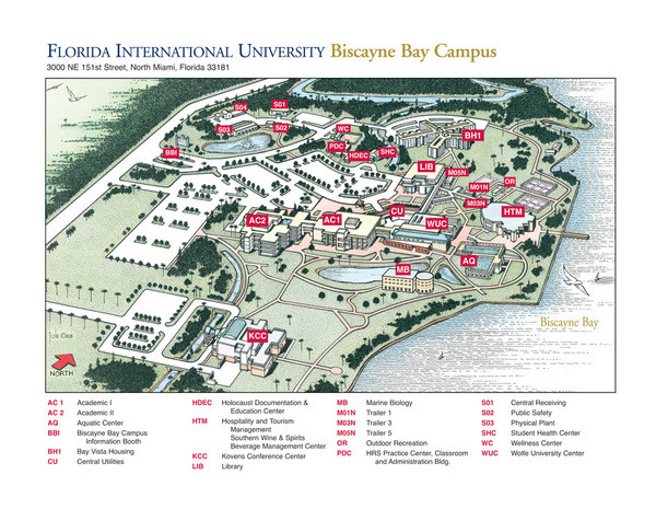 Florida Southern College Campus Map Florida Southern Map | Florida Map 2018