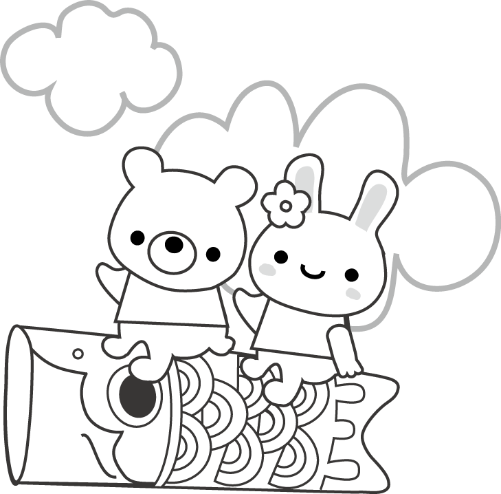 これまでで最高の5月 イラスト 白黒 イラスト画像