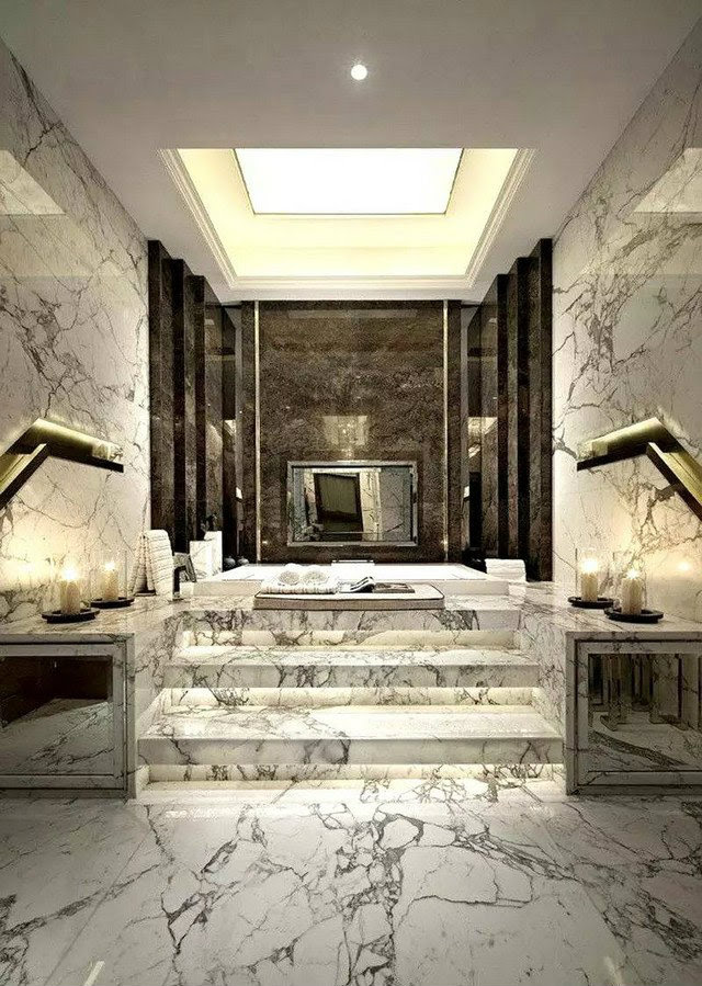 Copper and marble rose gold marble black marble decoration inspiration interior inspiration design inspiration decor ideas home decor accessories marble room decor decor scandinavian create space xmas decorations reindeer decor styles kmart hack upcycle marble candle. The Marble Bathroom A Unique Home Decor Material Inspiration Ideas Brabbu Design Forces