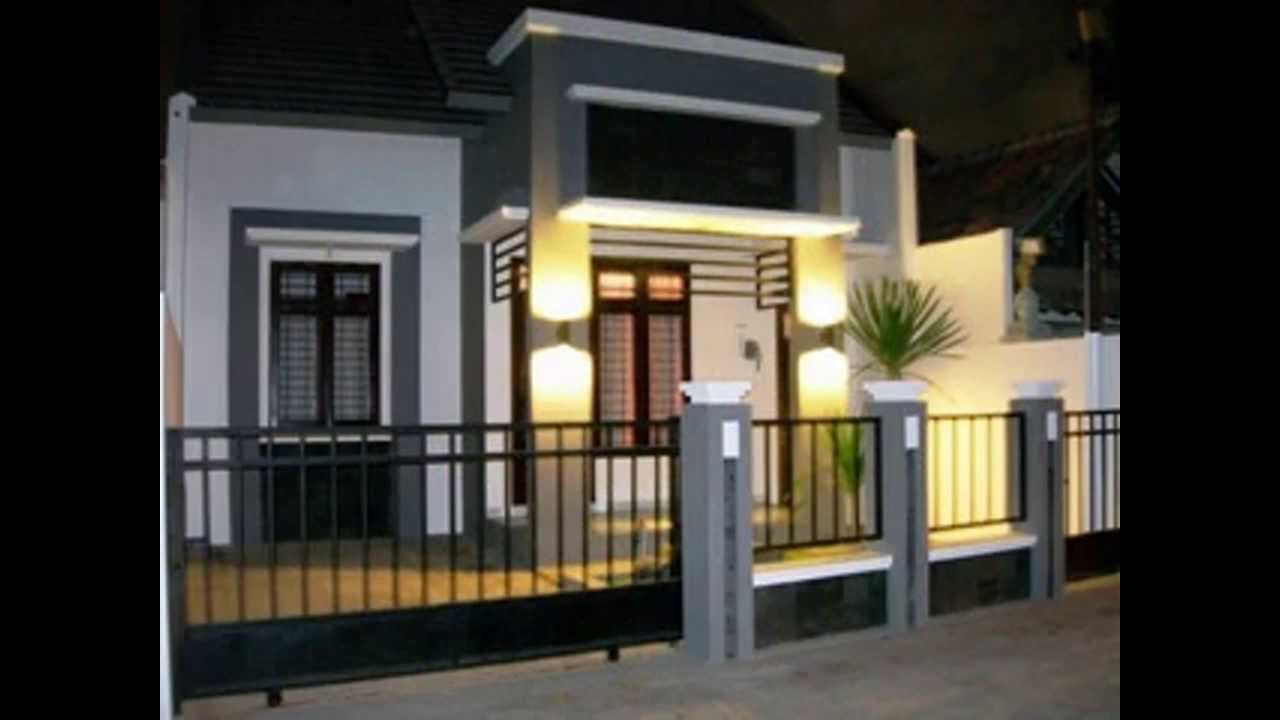 Youtube Pagar Rumah Minimalis Modern Expo Desain Rumah