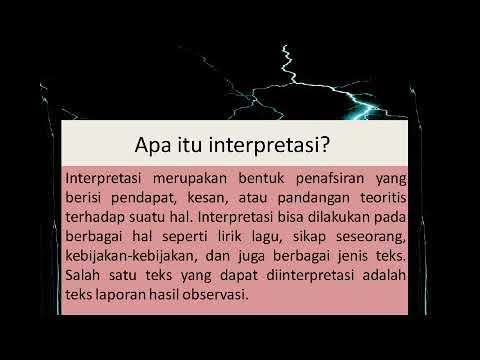 Interprestasi Adalah / Teks Berita Ini Untuk Nomor 1 Cute766 / Satu hal yang penting dalam ...