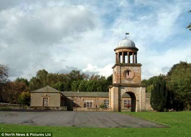 Sign of distinction: The 19th-century clocktower would have been in place when former Prime Minister Anthony Eden was born here