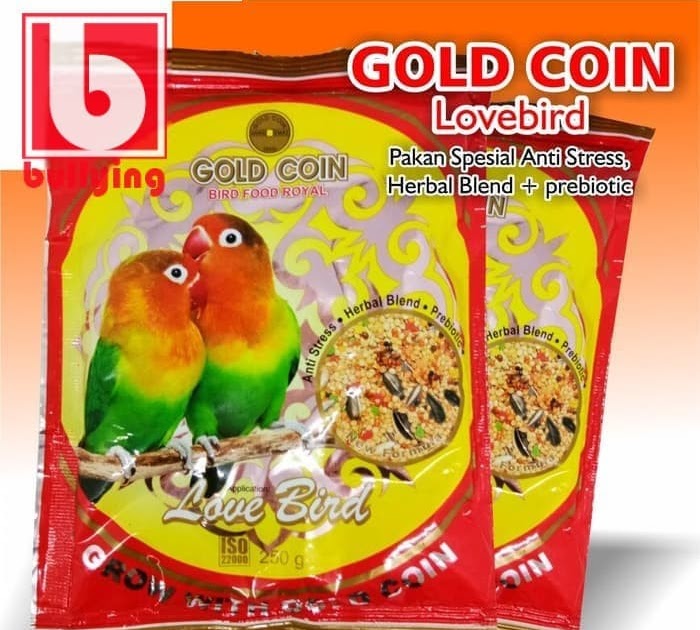 Pakan Lovebird Fighter Goldcoin - Daftar Harga Pakan ...