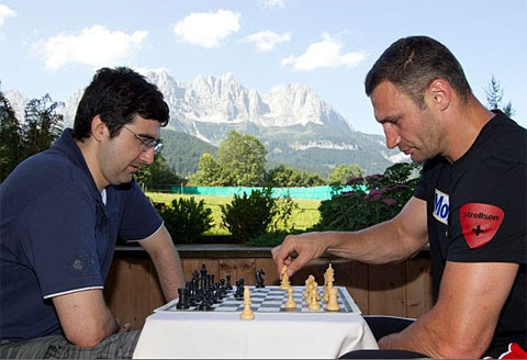 Maybe you would like to learn more about one of these? Kramnik And Klitschko Heavyweight Preparation Chessbase
