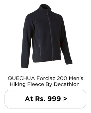 QUECHUA Forclaz 200 Men's Hiking Fleece By Decathlon 