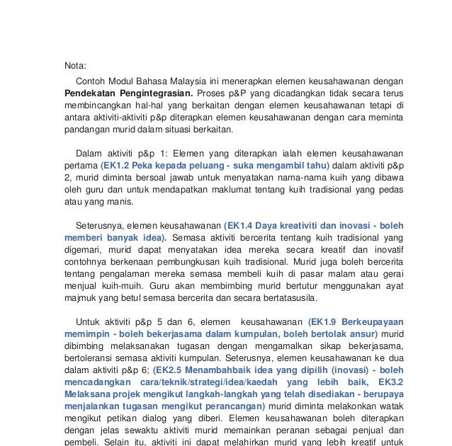 Contoh Soalan Objektif Keusahawanan - Resepi Book p