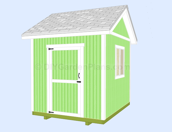 8x10 gable shed plans free ~ haddi