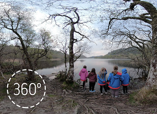 A loch-side walk in Knapdale