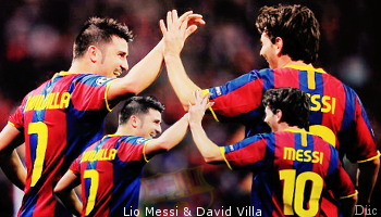Messi, aged 33, has not only inspired the. David Villa And Lio Messi Lionel Andres Messi Fan Art 24262639 Fanpop