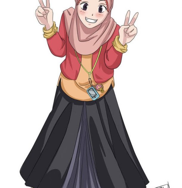 500 Gambar Kartun Muslimah Terbaru Kualitas HD [2018 ...