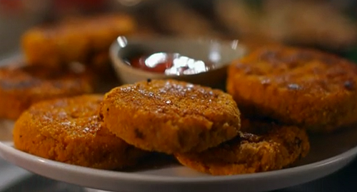 You can add what ever herbs and spices you like. Alex Jones Welsh Rissoles With Corned Beef Recipe On Mary Berry S Christmas Party The Talent Zone