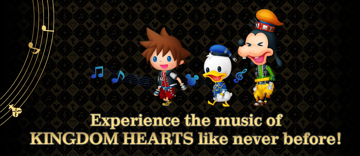 Experience the music of KINGDOM HEARTS like never before!