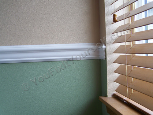 Height of chair railing survivaltipszone site. Chair Rail Trim Molding Height Ask Eli At Youfixityourself Com
