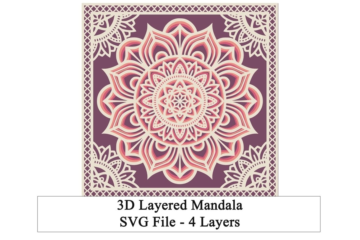 Free Free 140 Free 3D Mandala Svg Files For Cricut SVG PNG EPS DXF File