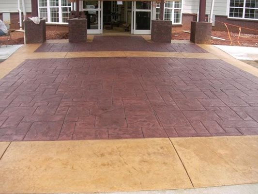 Stamped Concrete Patio Contractor Near Me The Decoration