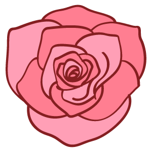 トップコレクション 薔薇の花 イラスト フリーアイコン イラスト素材の無料ダウンロード