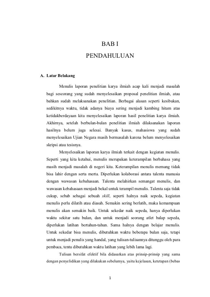 Contoh Identifikasi Masalah Proposal Penelitian - Job Seeker
