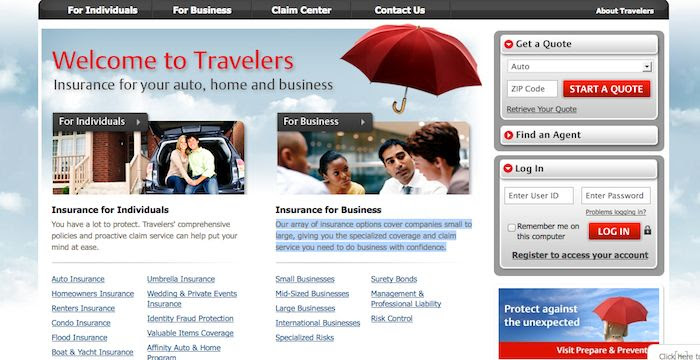 Travelers Insurance Login - Go Travel