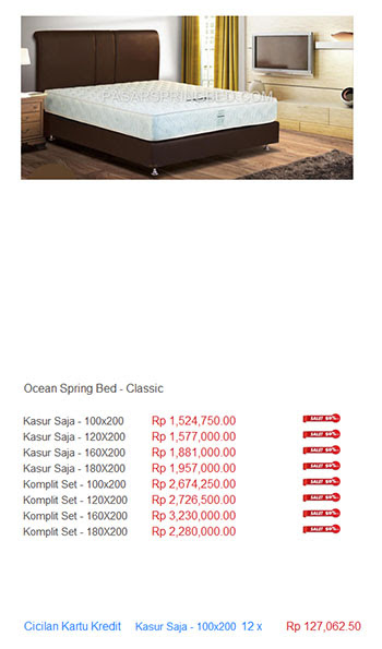 Ukuran Spring Bed No 2 Ilmu Pengetahuan 9