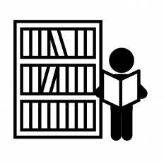 最高の無料イラスト 75 図書館 イラスト 無料
