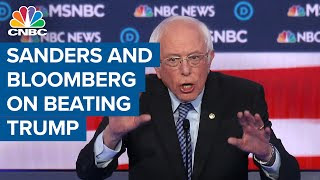 Bernie Sanders and Michael Bloomberg spar at the open of the Democratic debate Democratic candidates take the stage for the ninth primary debate of the 2020 presidential election, this one in Nevada. Former New York City Mayor Michael ..., From YouTubeVideos